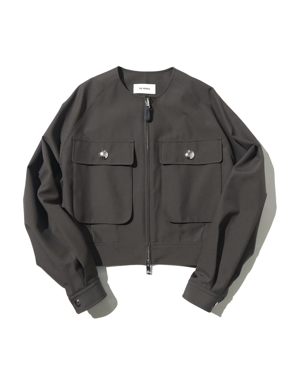 SALE】THE RERACS(ザリラクス) RERACS COLLARLESS ZIPUP BLOUSON