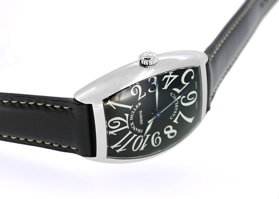 フランク ミュラー 6850CASA カサブランカ SS 黒文字盤 自動巻き