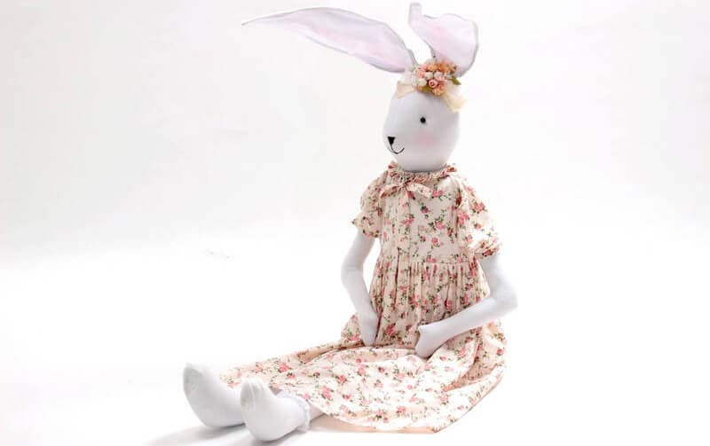 子供たちの笑顔に繋がる寄付つき商品】 大きなうさぎちゃん 約190cm