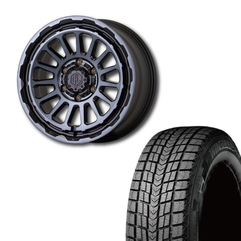 [美品]スタッドレスタイヤホイール4本セット285/60R18 TOYO TIRES（トーヨータイヤ） 中古タイヤホイールセット 285/60R18