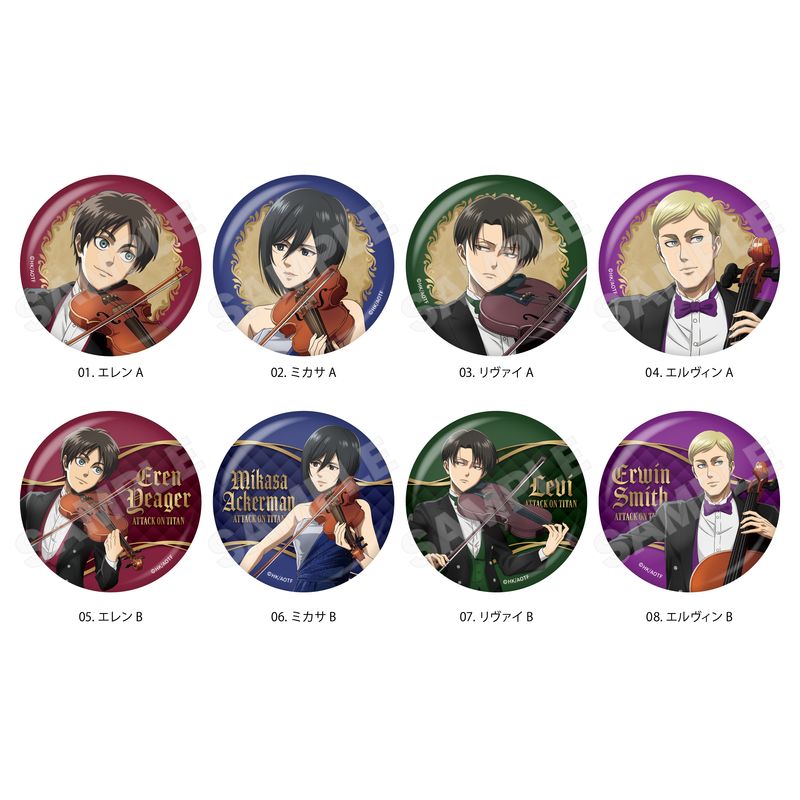 進撃の巨人』両面ホワイトボード 02 リヴァイ・ハンジ | 人気アニメや