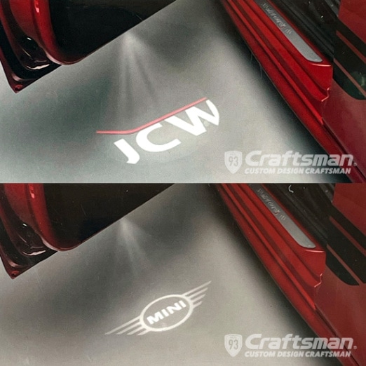 MINI LED ドアプロジェクター (63312468387) MINI純正パーツ※左右ドア1