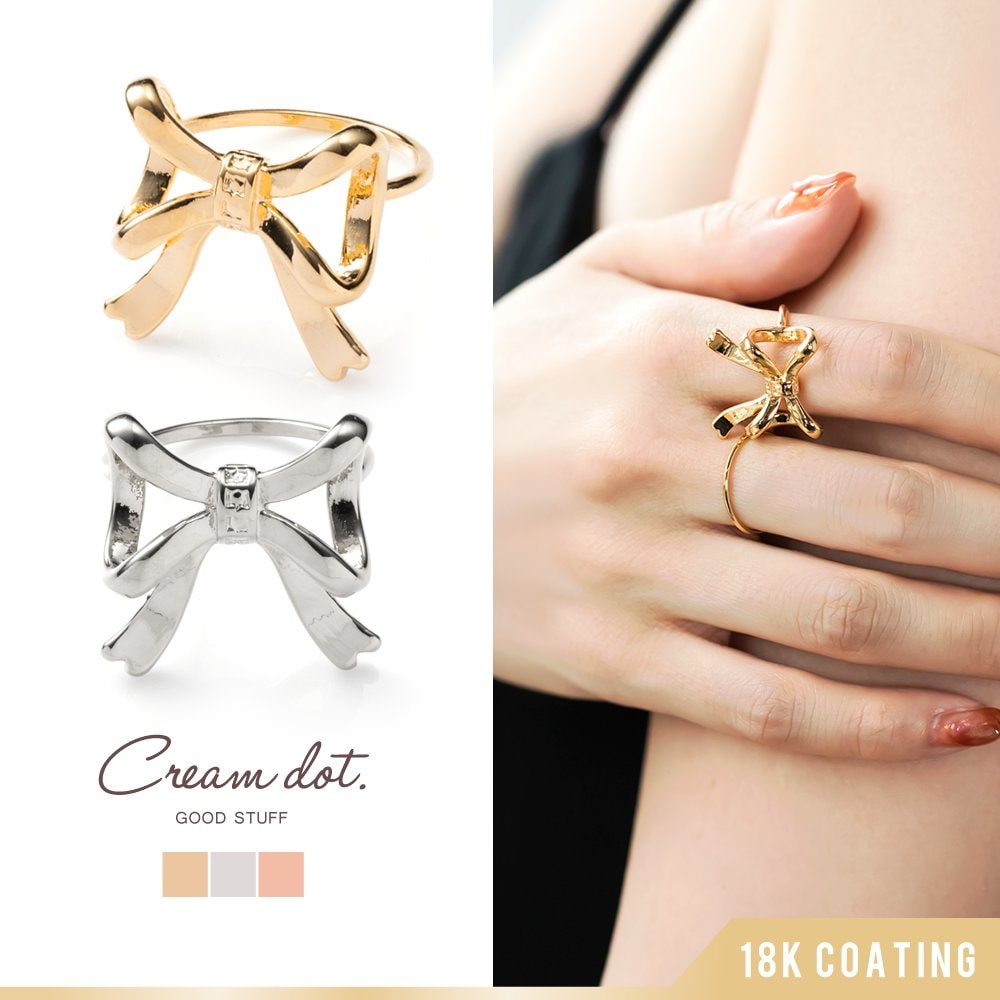 ゆうパケット】リング 指輪 金属アレルギー ニッケルフリー 18k