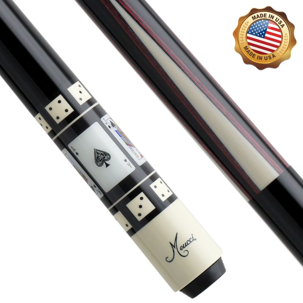 メウチ キュー Hall of Fame HOF04BD (35分割 ブラックドットシャフト