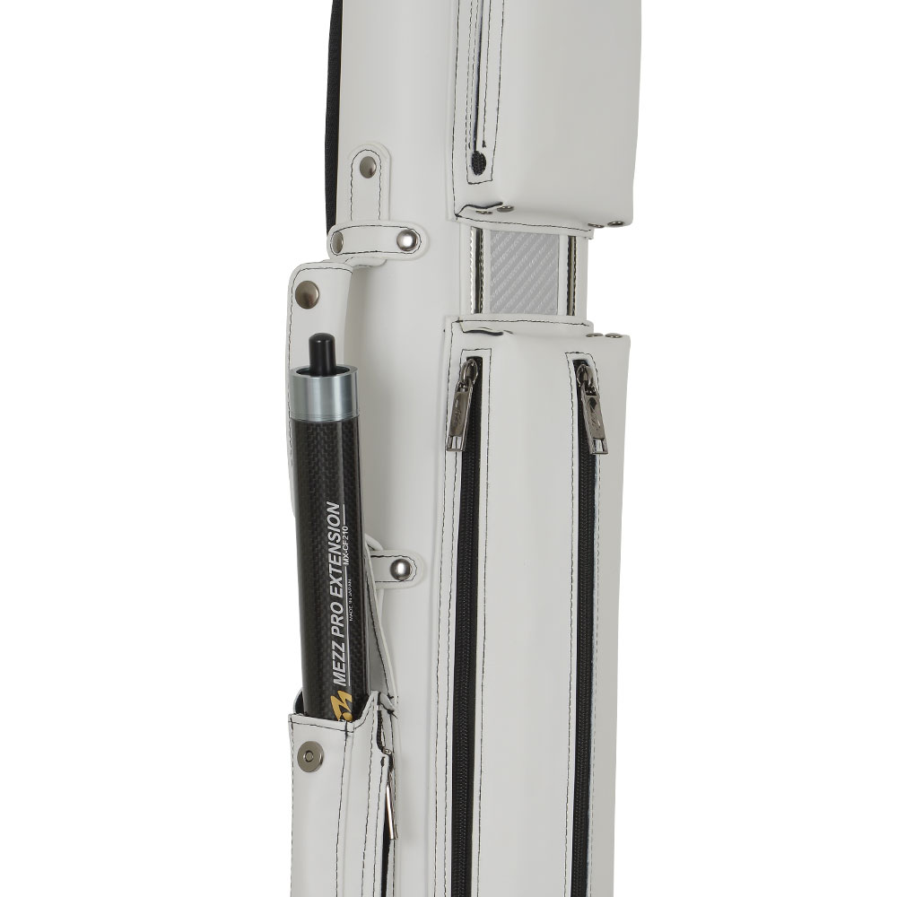 キューケース GMC-35WC ホワイト/カーボン (バット3本シャフト5本収納)