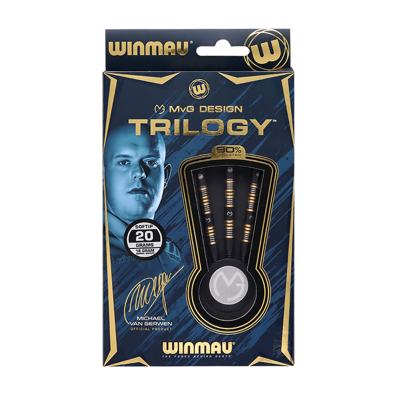 Winmau(ウィンモウ) MvG Trilogy(トリロジー) 2BA 20g マイケル
