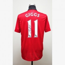 ギグス直筆サイン入りマンチェスターU 07/08フォト | THE DUGOUT