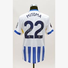 三笘薫 直筆サイン入りブライトン23/24アウェイユニフォーム | THE DUGOUT