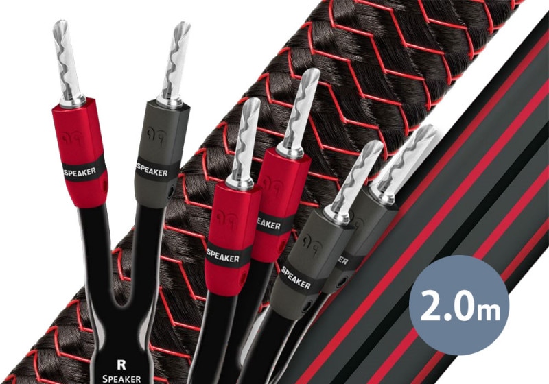 audioquest - RKT33.2/2M/B/SBW（ROCKET33.2・スピーカーケーブル・2.0