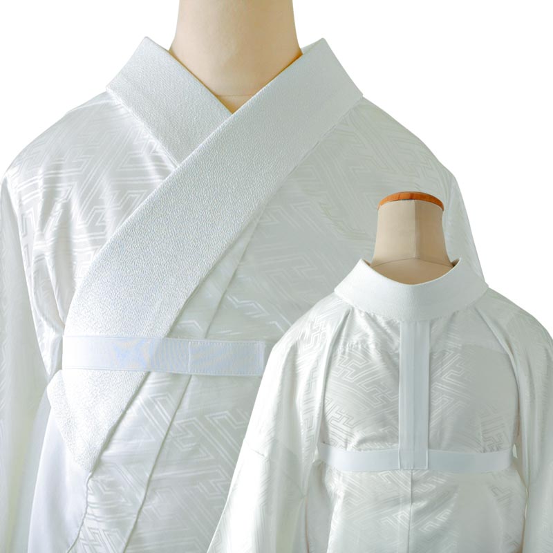 長襦袢 花嫁用 白 裄168 舞ごろも 特別衿付 | 大人和装,婦人着付小物