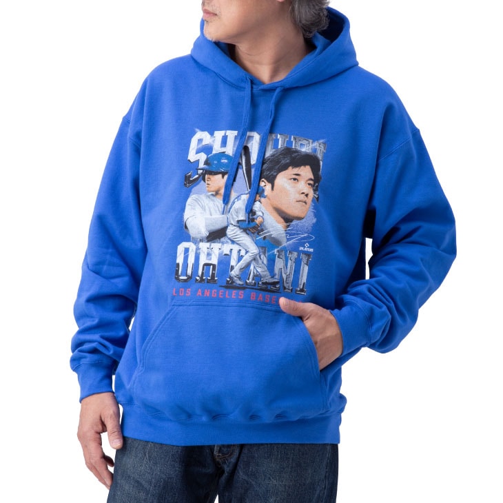 MLBPA公式ライセンス 大谷翔平 グラフィックパーカー ドジャース