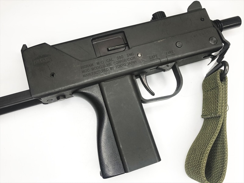 売り切れ【特選中古品】発火モデルガン MGC イングラムM11 MG-BLK