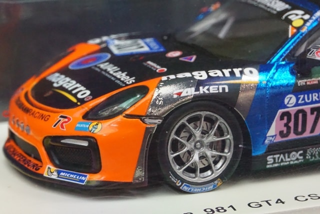 1/43 スパーク SG331 ポルシェ ケイマン 981 GT4 CS Teichmann Racing