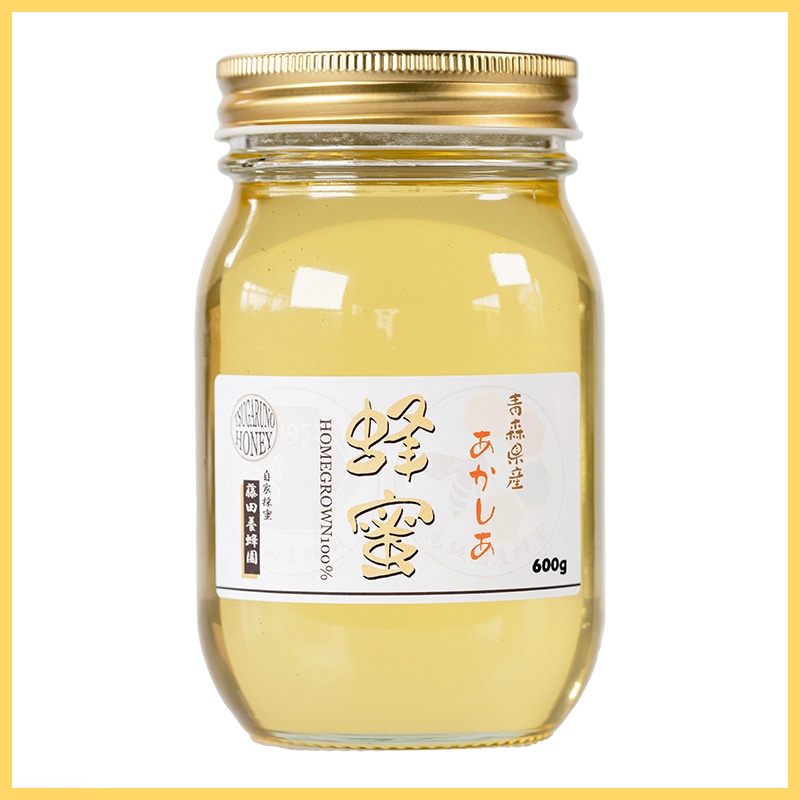 はちみつ通販｜アカシア｜青森県産 津軽蜂蜜 アカシア600g
