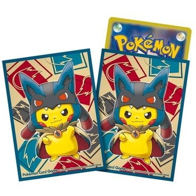 ポケモンカードゲーム デッキシールド メガルカリオのポンチョを着た