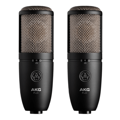 AKG P220 コンデンサーマイク 専用ケース付 ショックマウント付 AKG