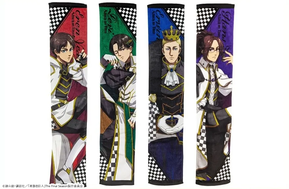 進撃の巨人 ハンジ まるくじ チェスStyle 超大吉 タオル 進撃の巨人