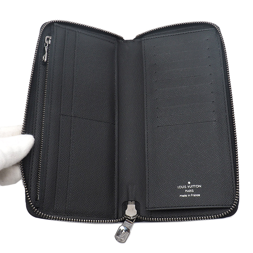 ルイ ヴィトン モノグラム エクリプス ジッピーウォレット ヴェル