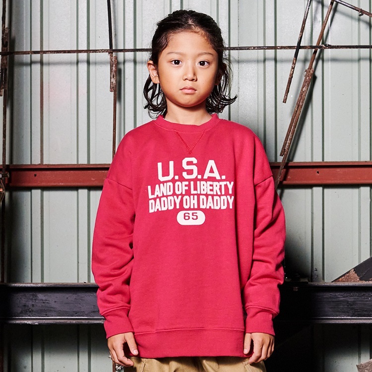 会員ランク別セール対象】【WEB限定】フロッキープリント裏起毛