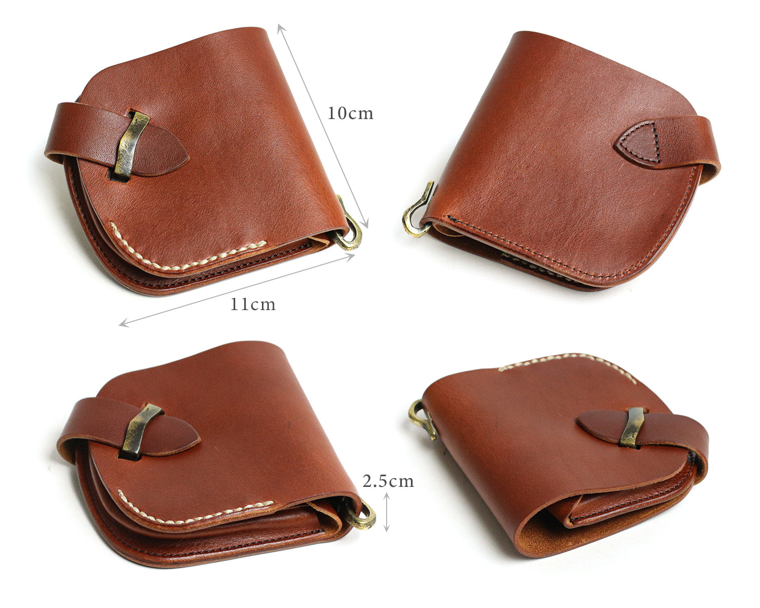 Haru / 池之端銀革店 オリジナル真鍮製サルカン。ヴィンテージ加工