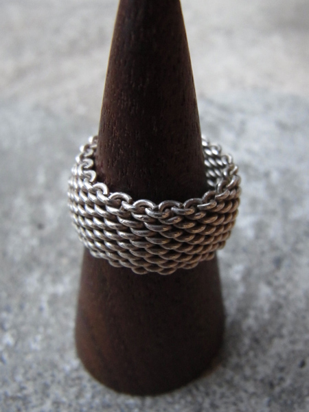 Tiffany&Co.（ティファニー） シルバーチェーンリング - margin