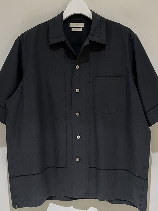 YOKE（ヨーク） Embroidery Open Collar Shirt（エンブロイダリー