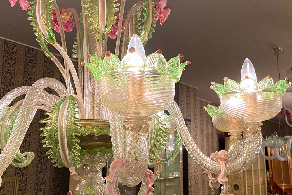 MAZZUCCATO ベネチアンガラス シャンデリア8灯 | VITA DOLCHE TOKYO