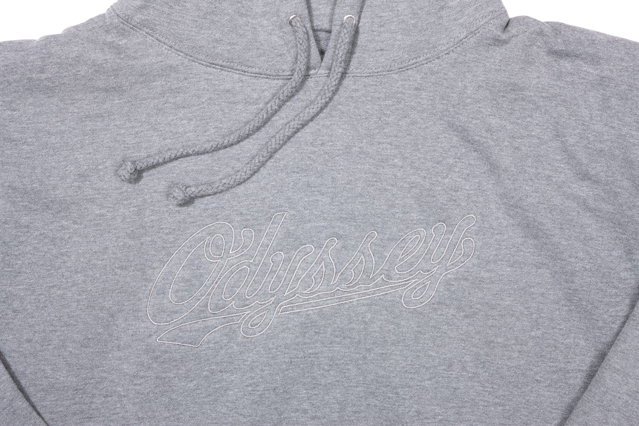 Odyssey Big Stitch Pullover Hoodie (Gunmetal Heather with Gray