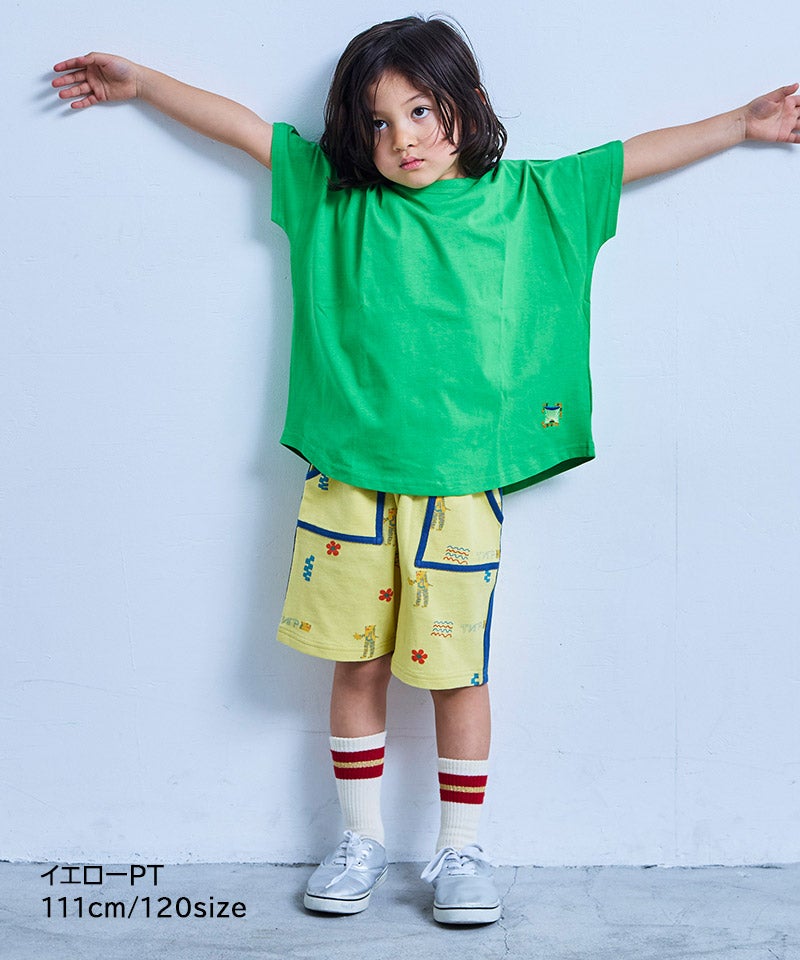 総柄ミニウラケショートパンツ ｜ ボトムス ｜ 子供服のセレクト