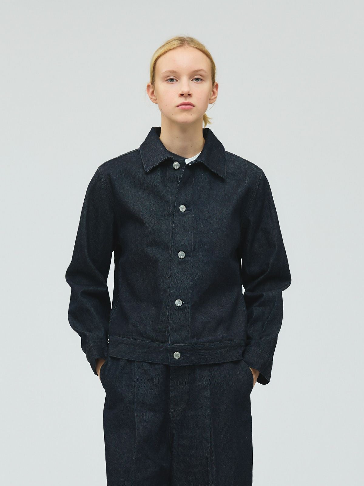 mizuiro ind コンパクトデニムジャケット｜ MARcourt ONLINE STORE