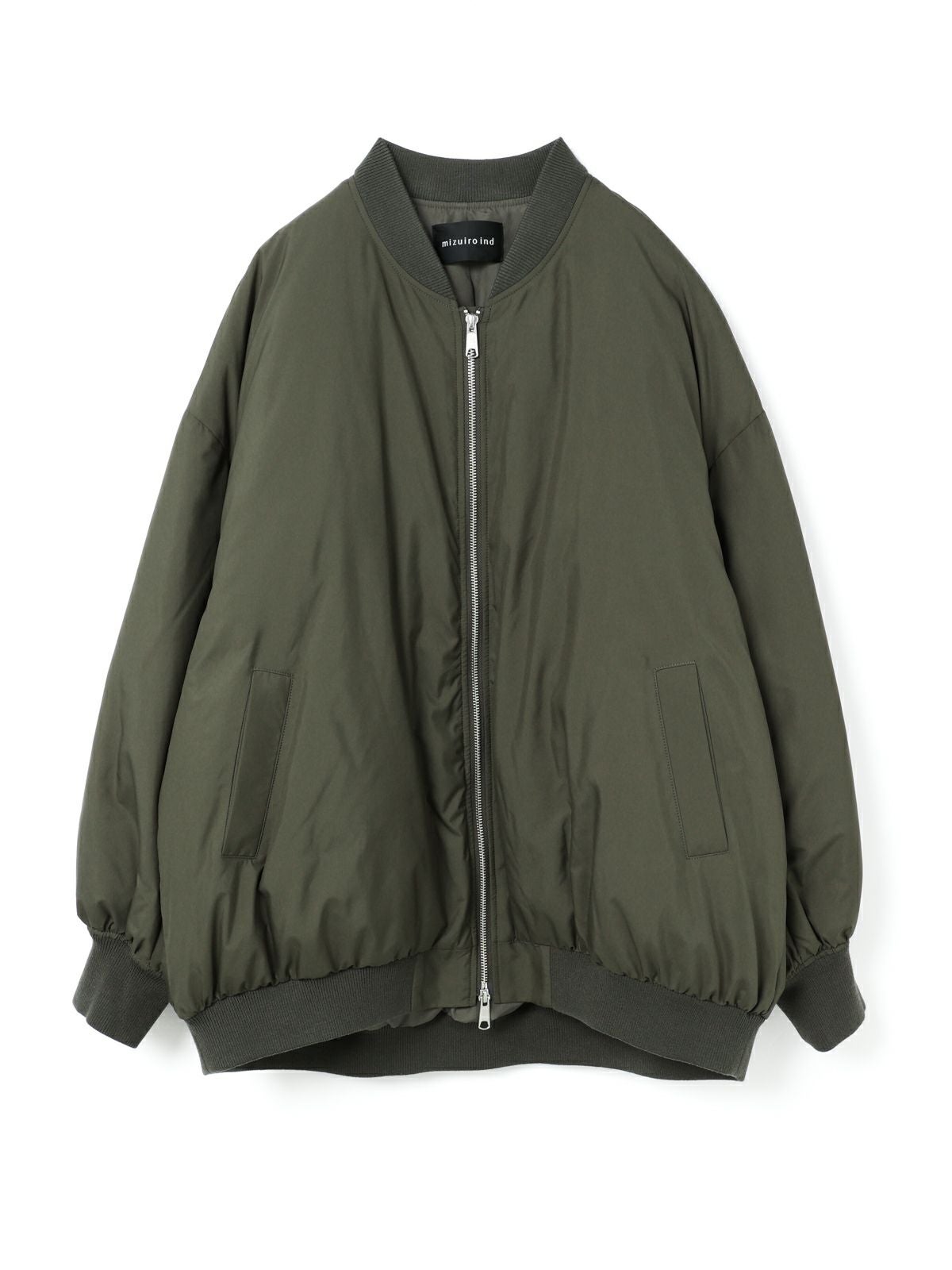 mizuiro ind ワイドジップダウンブルゾン｜ MARcourt ONLINE STORE