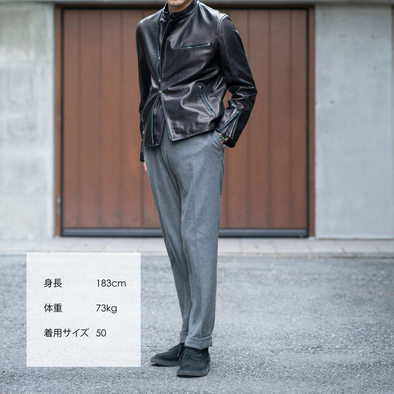 MOLEC（モレック）プロンジェラムレザー セミダブルライダース