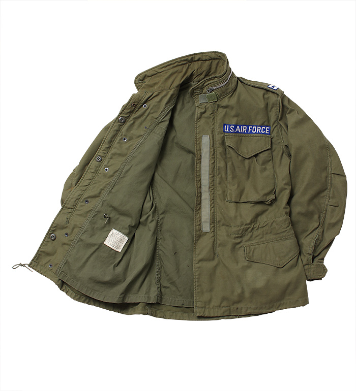 US(米軍) M65 フィールドジャケット・2nd Model/アルミジッパー/AF
