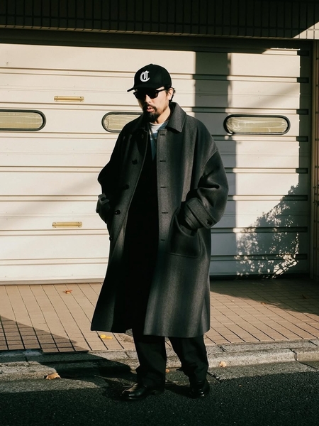 COOTIE 「Wool Melton 5 Panel Cap」 ウールメルトン 5パネルキャップ