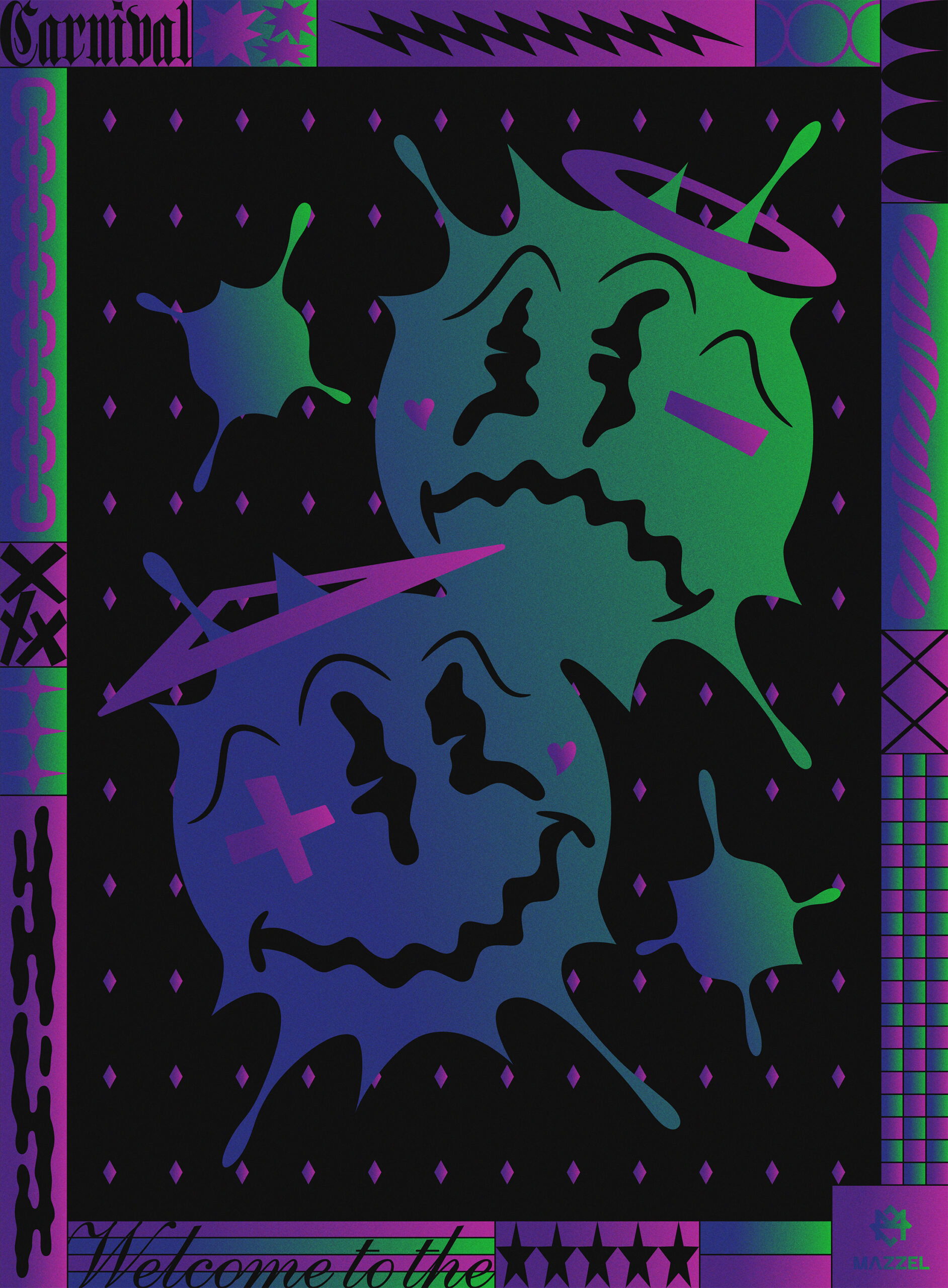 MAZZEL 2nd Single『Carnival』ジャケット写真＆最新ビジュアル公開