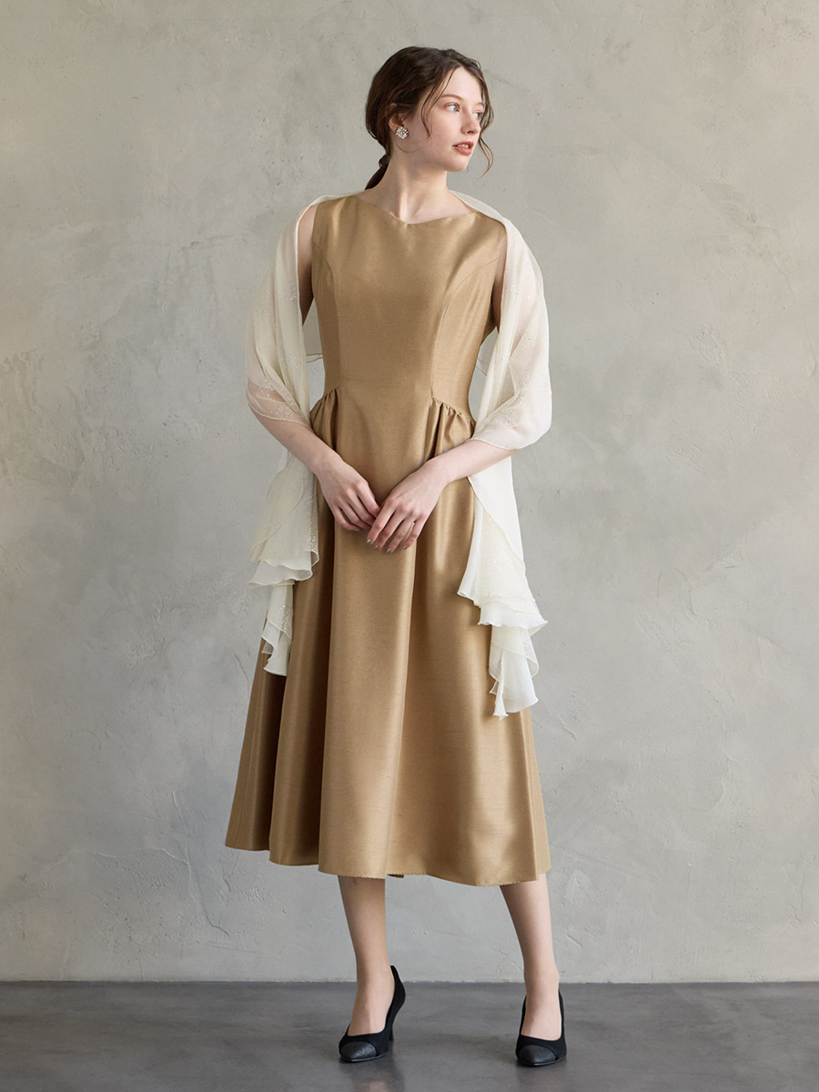 シャンタンフレアドレス(M ボルドー): AIMER | エメ ｜ミマツグループ