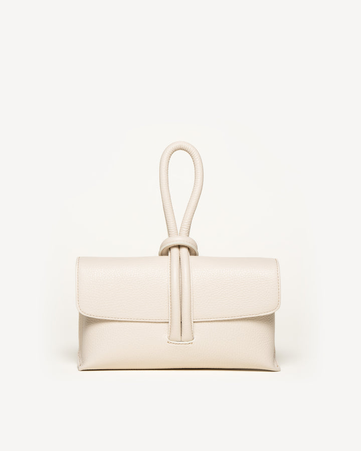 The Francesca - Ecru - Tumbled Leather - M.Gemi