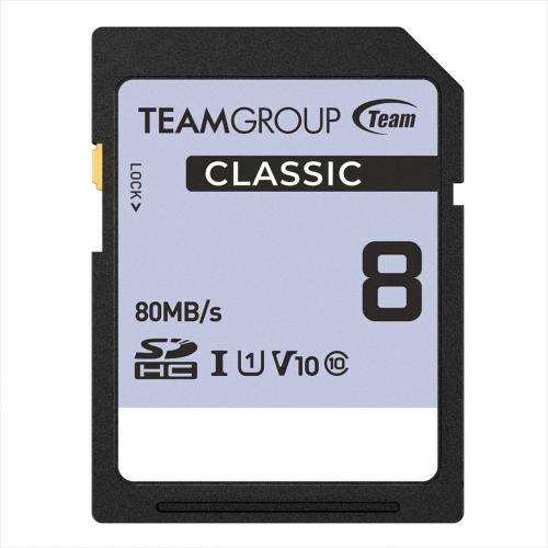 SDカード 8GB Class10 team製 600-HT8G10【メモリダイレクト】