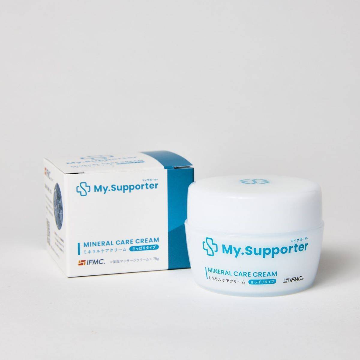 My.Supporter ミネラルケアクリーム| 温泉由来のミネラル「IFMC