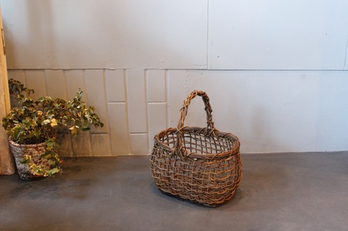 かご・バスケット・雑貨 - menui | 【山籐 オーバル透かしかごバッグ】