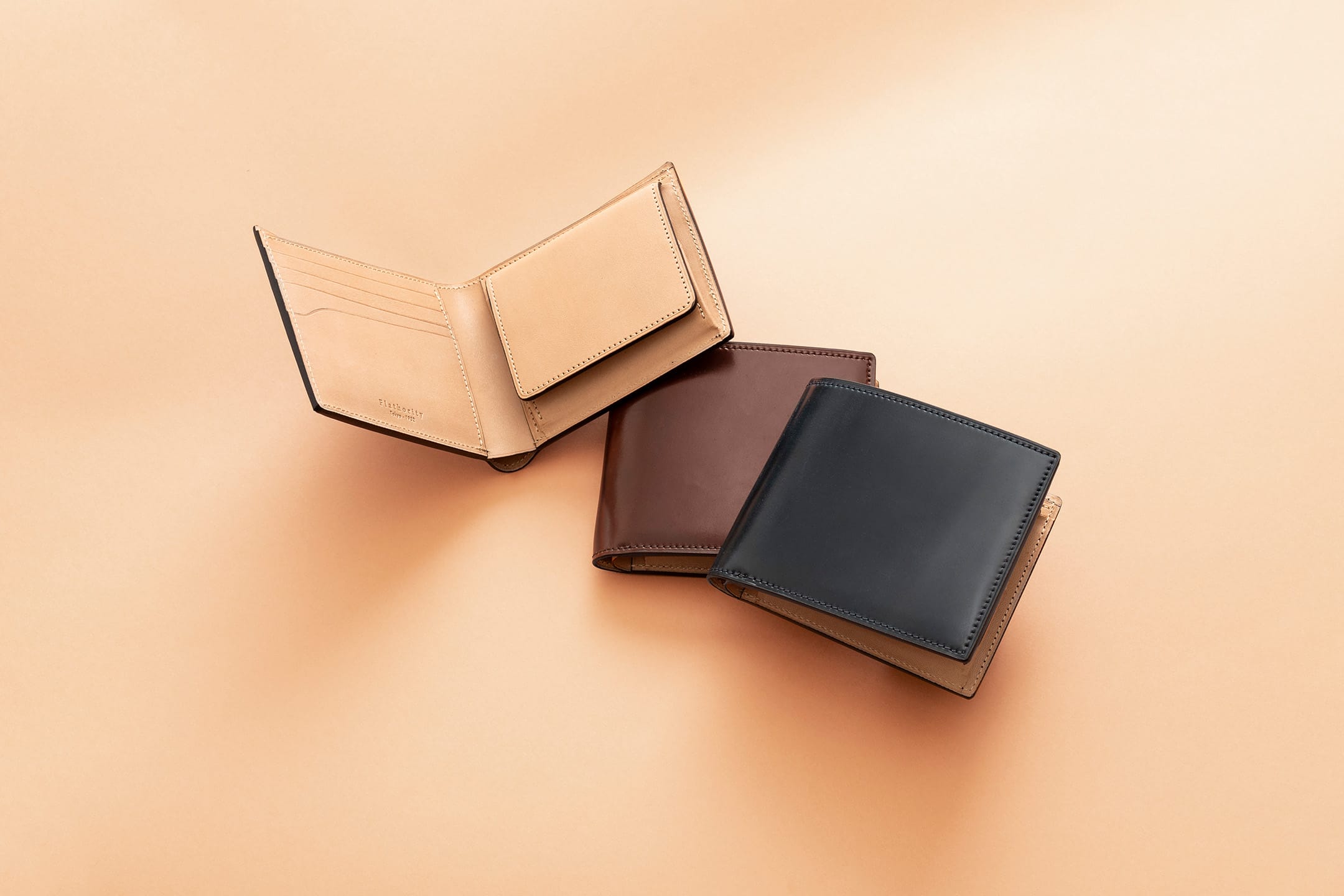 ホーウィン シェルコードバン 二つ折り財布（小銭入付き） | 大人の