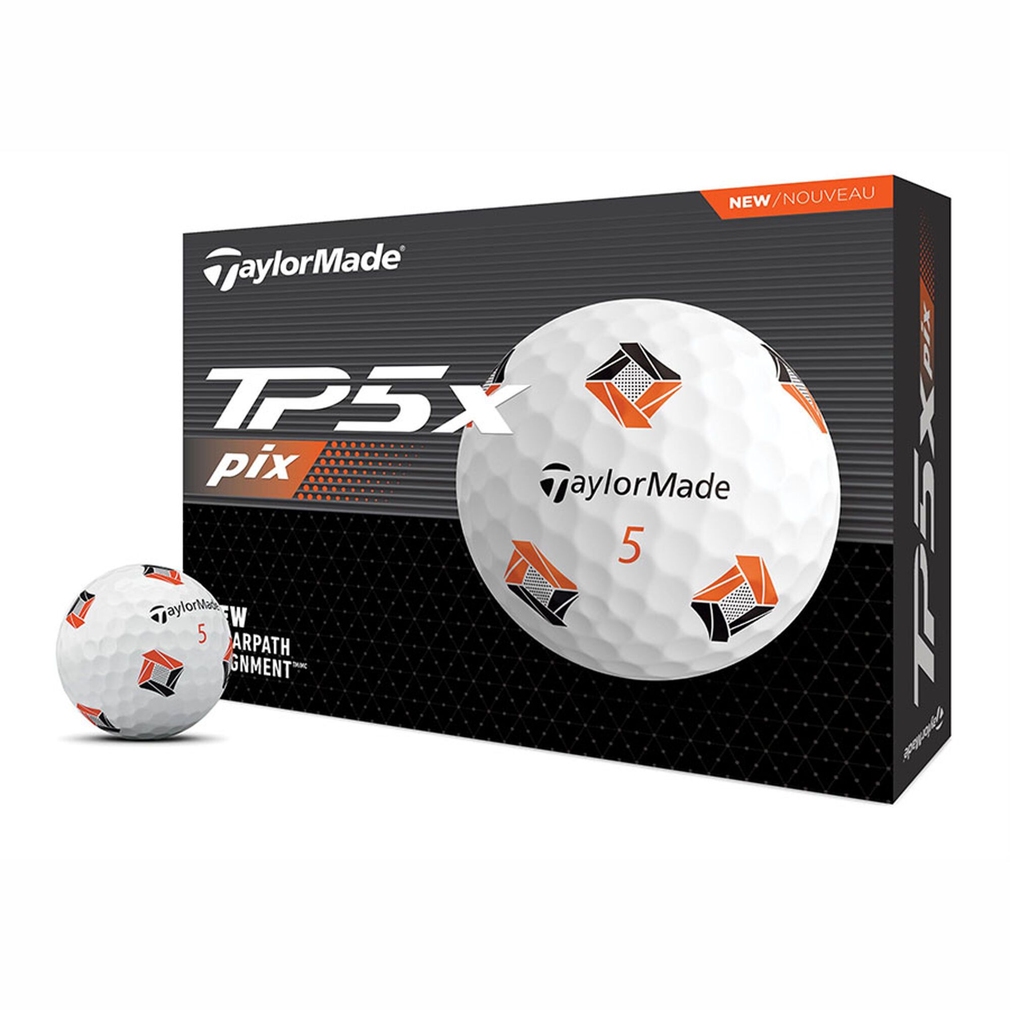 TaylorMade TP5X Pix 3.0 Senior Golf Balls - 12 Pack | SportChek