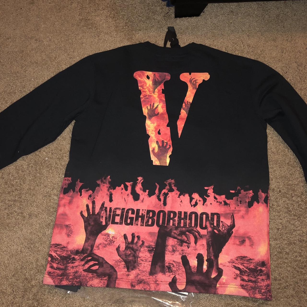 Brand New Vlone x Neighborhood crewneck in black. | Depop