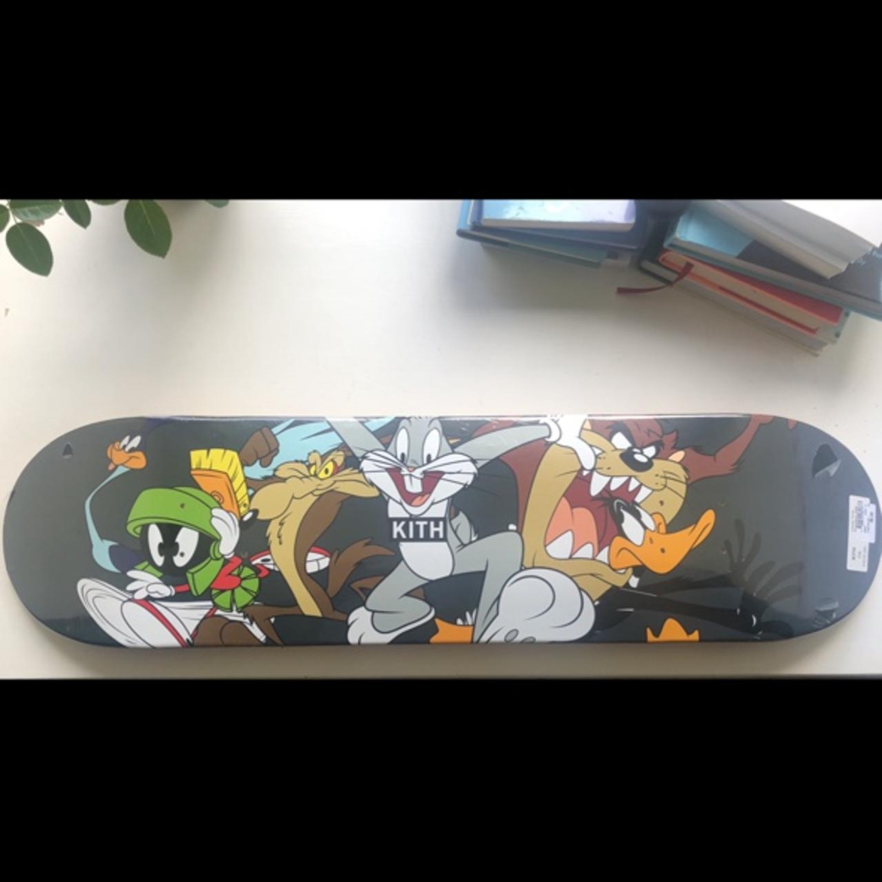 Kith x Looney Tunes skate deck in mint condition | Depop