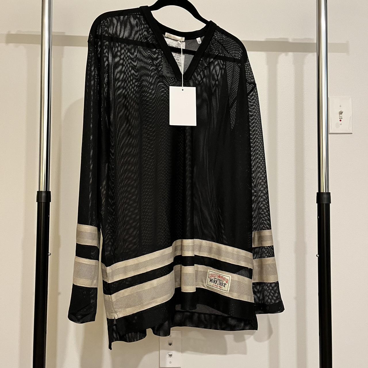 Stussy X Our Legacy Workshop | Mesh hockey jersey | Depop