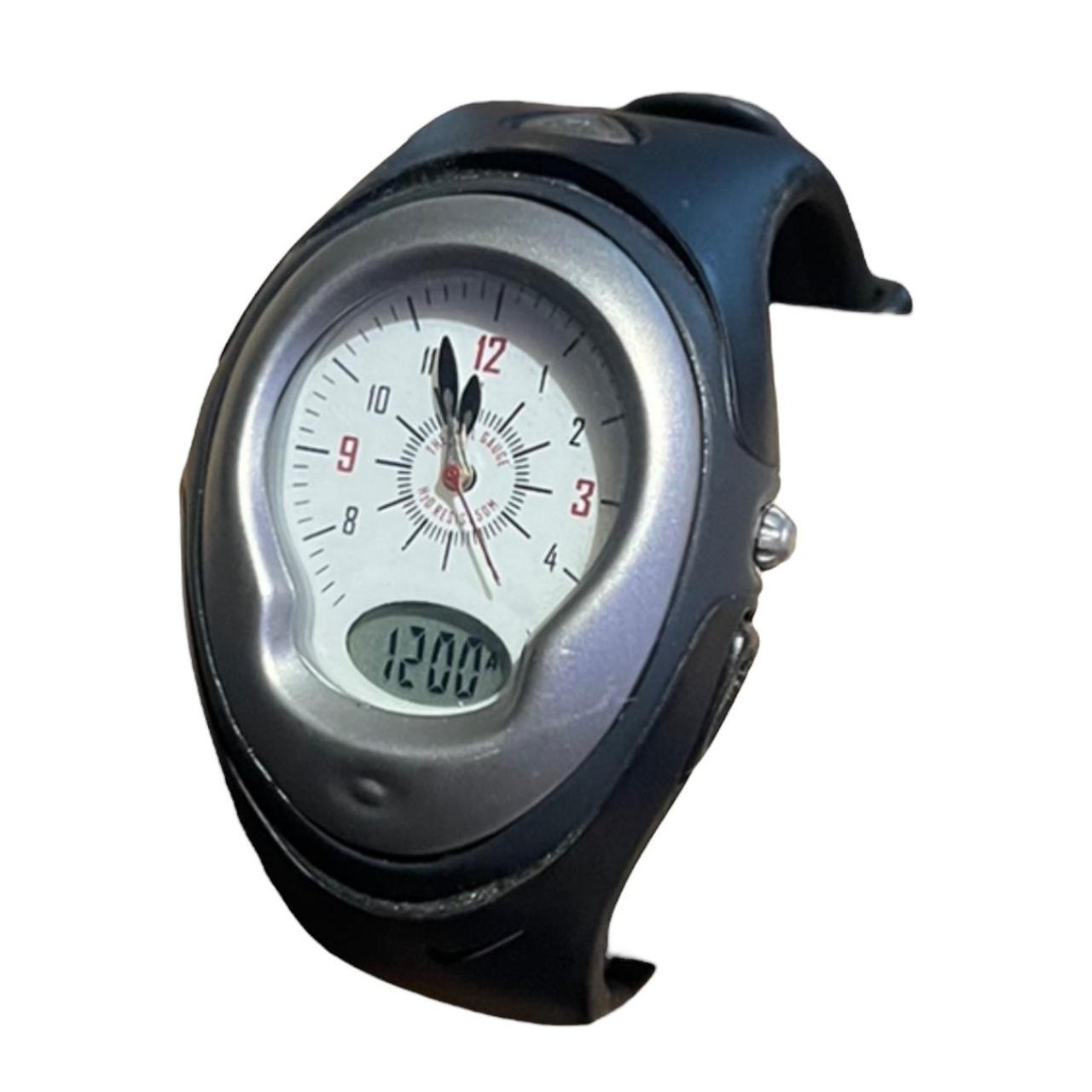 Vintage Nike ACG Watch Black & Silver Good | Depop
