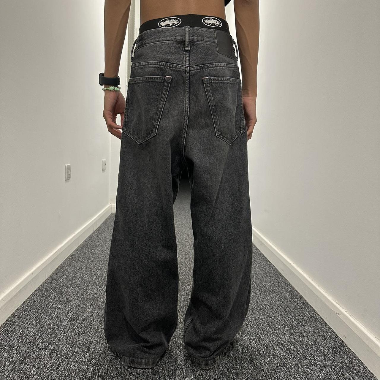 AcneStudios Ash Black 1989 Jeans tailored this by | Depop