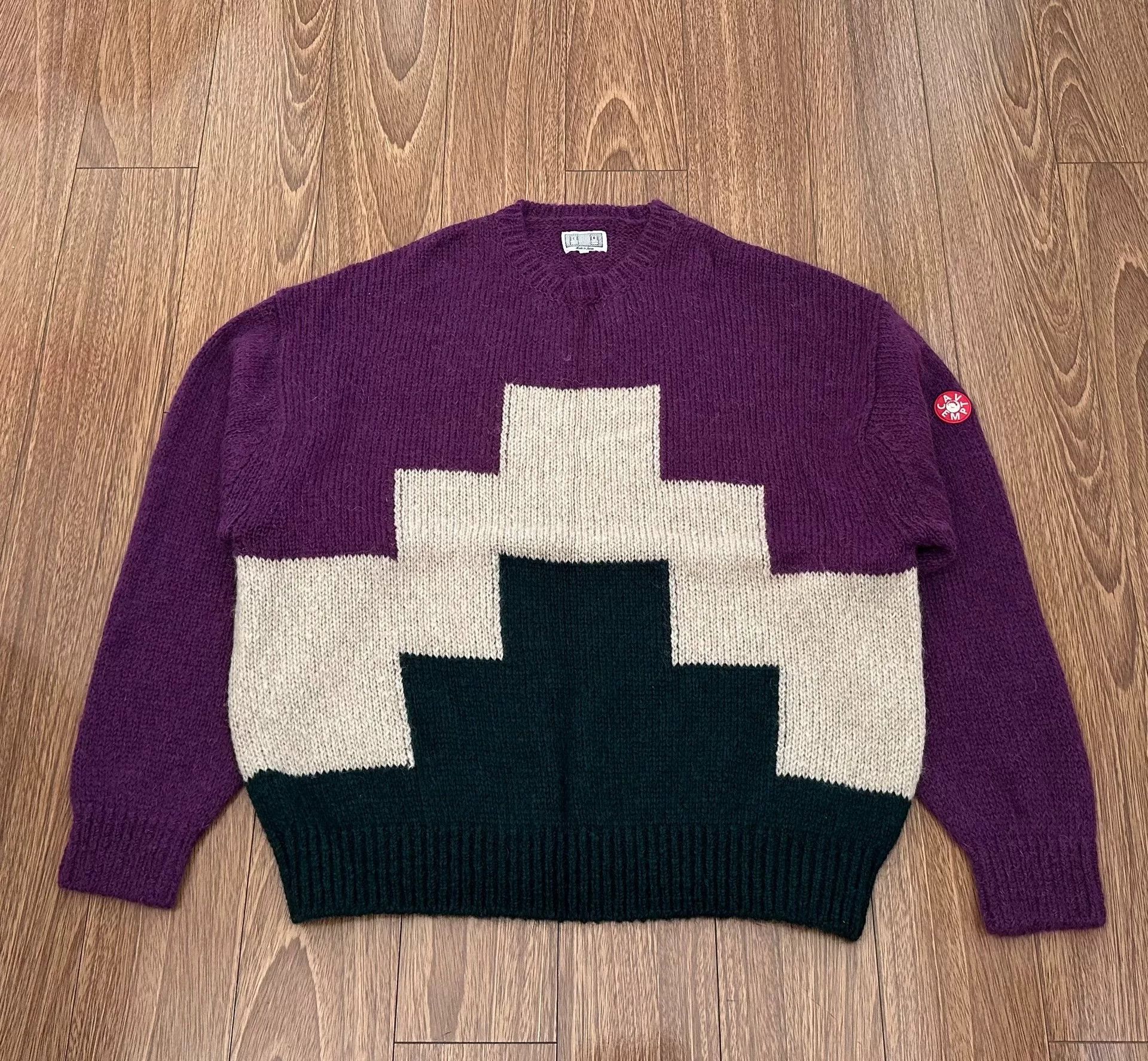 Cav Empt Ziggurat knit sweater | Grailed