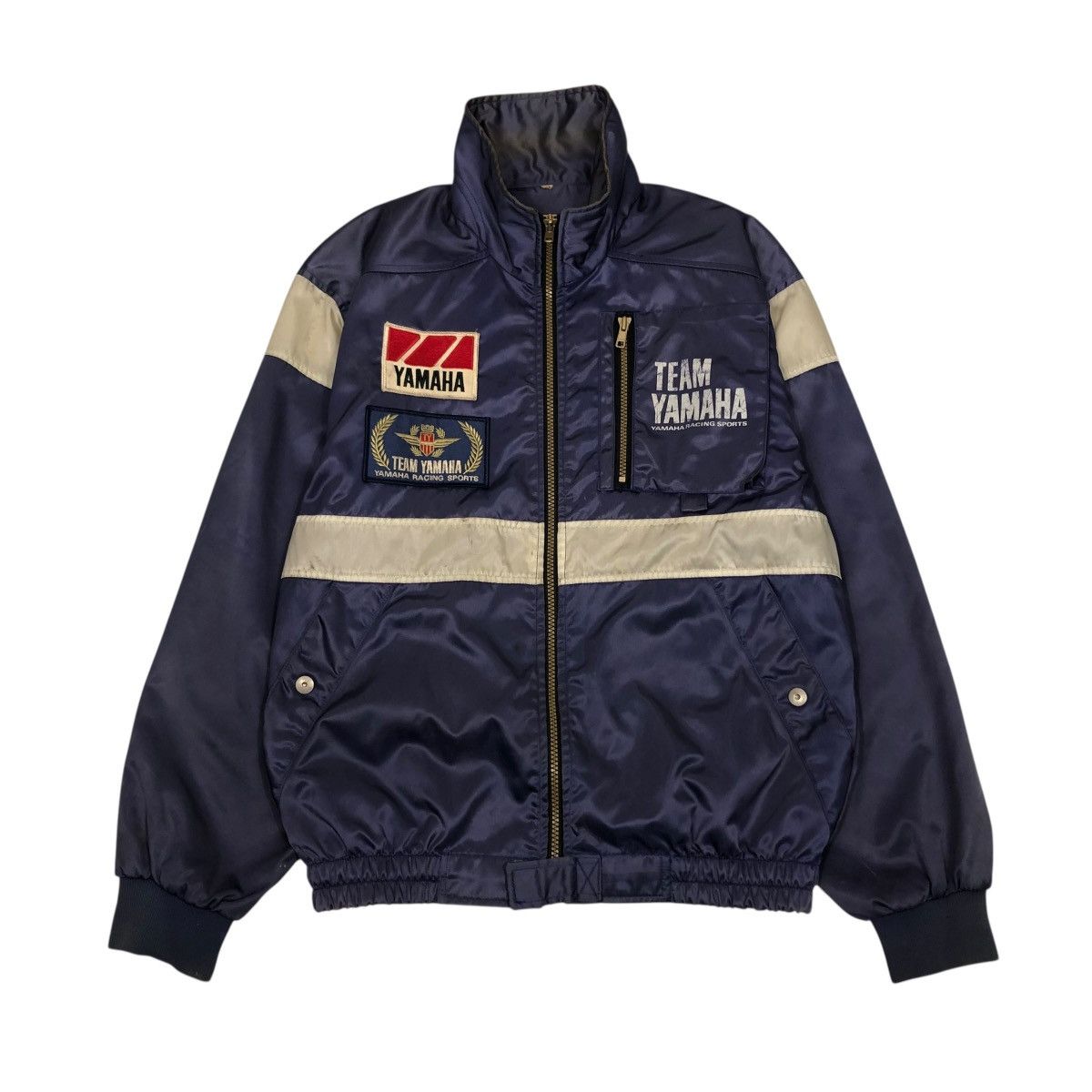Vintage × Yamaha 🔥 VINTAGE 80s 90s YAMAHA RACING TEAM BOMBER