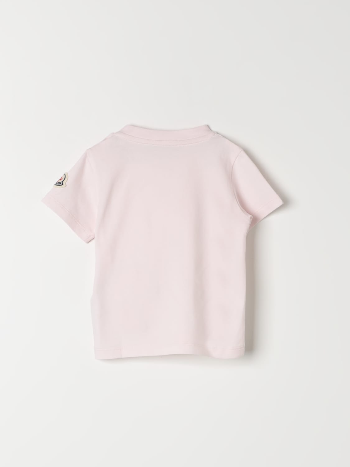 Moncler T-shirt kids - Pink | 8C000068790N | GIGLIO.COM